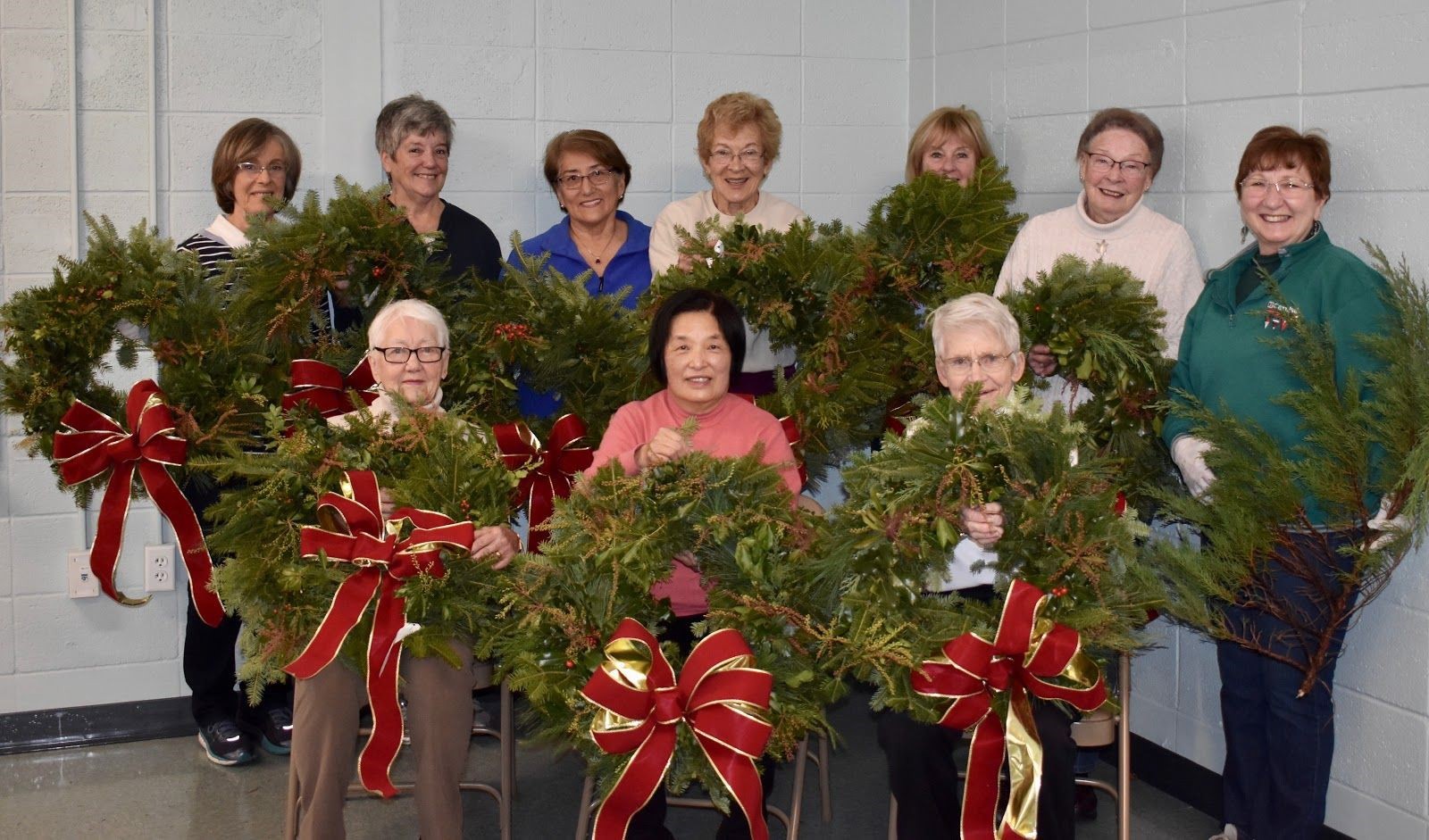 garden club wreaths